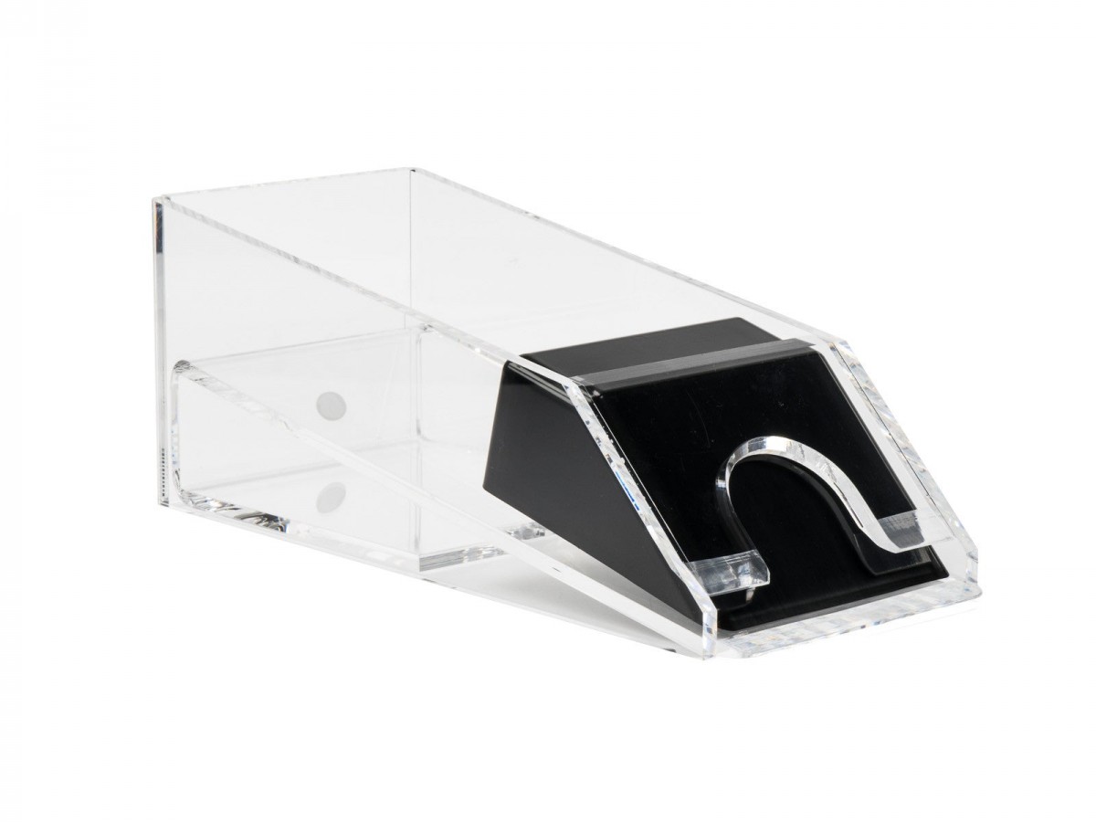 Zapato para Crupier de Blackjack de Casino - 4 Barajas Transparentes